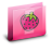 Folder Strawberrie Pink Icon 48x48 png